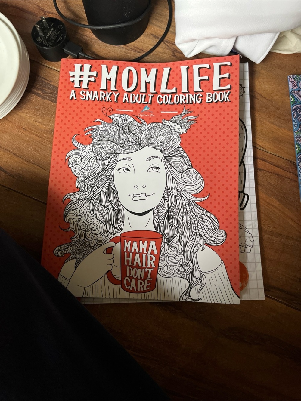 #MOMLIFE Coral Adult Coloring Book - Snarky Humor
